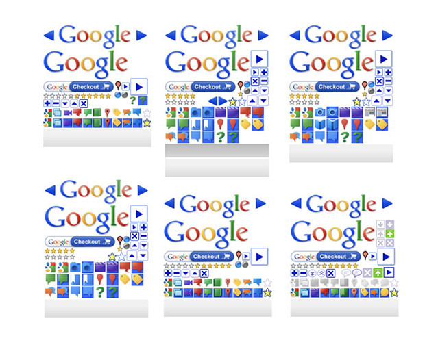 Sprite de imágenes de Google